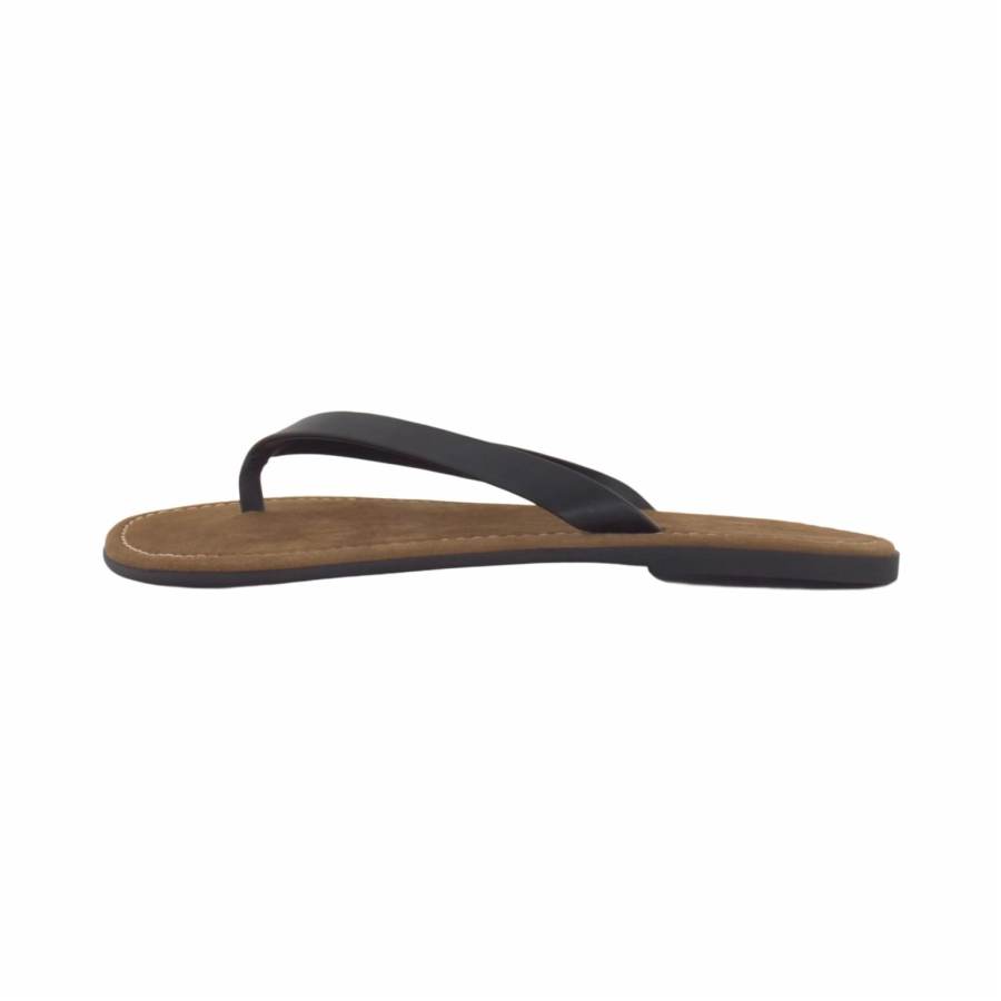 THE ROW Beach Flip Flops Women's Black