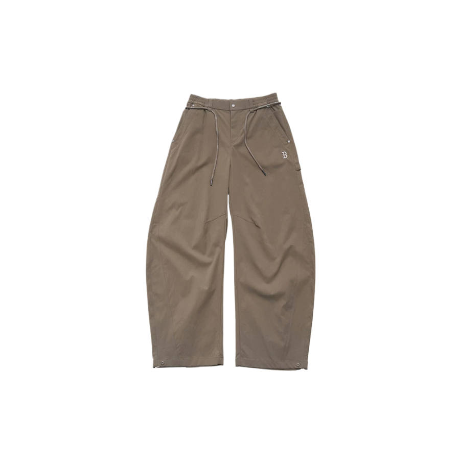 MLB Casual Pants Women's Boston Red Sox/Dark Beige Yellow Moderate Scimitar Pants