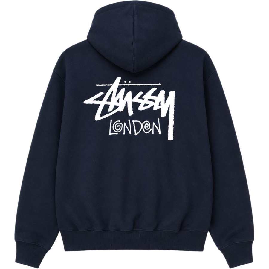 Stussy Sweatshirts Unisex Hooded Non Detachable Moderate