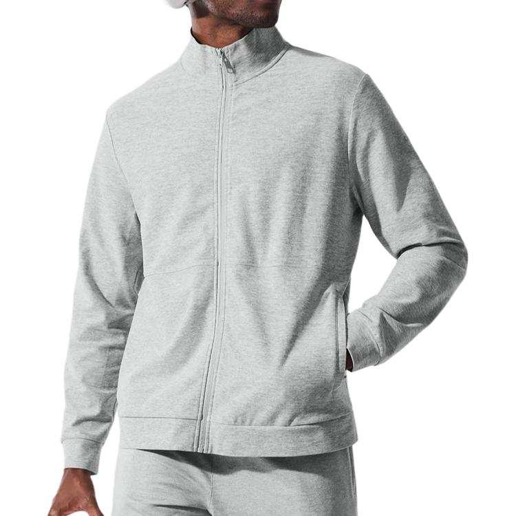Alo Yoga Conquer Max Mock Neck Full Zip Jacket Men's