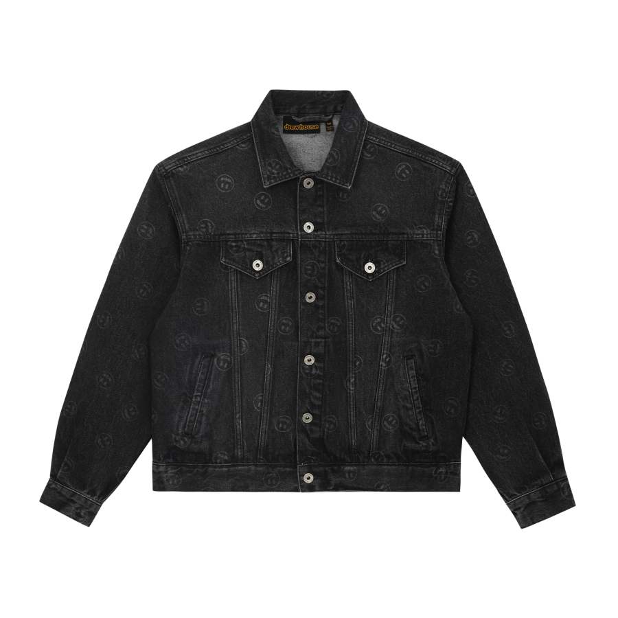 Drew house Denim Jackets Unisex Lapel Moderate Other
