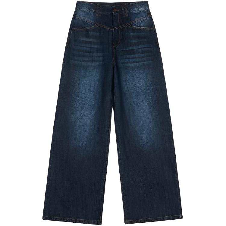 New Era Jeans Women's Black Moderate Straight Fit Pants