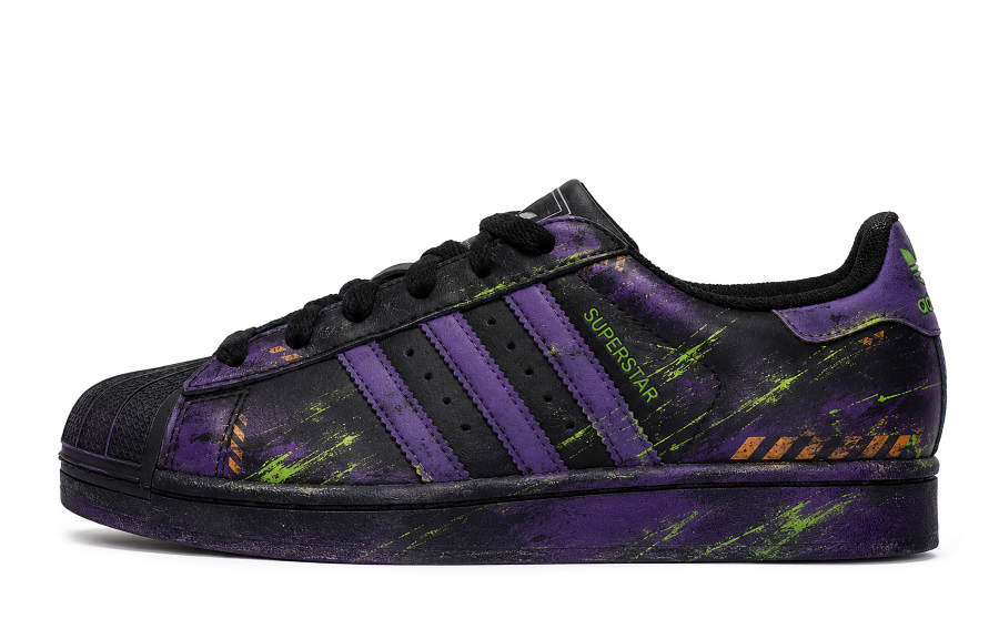 Adidas Originals SUPERSTAR Skateboard Shoes Unisex Low Top Purple