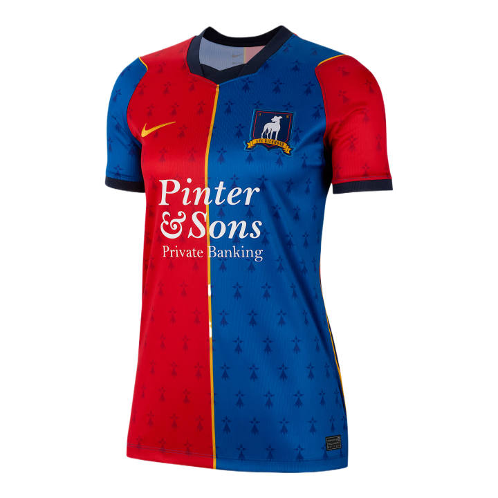 Nike Nike Soccer Jerseys Women's Royal Blue/University Red/Sunset Moderate