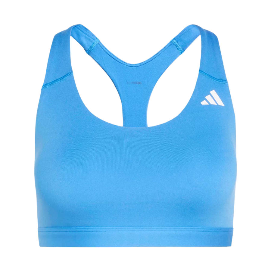 Adidas Adidas Optime Sports Underwear Women's Bright Blue Crew Neck