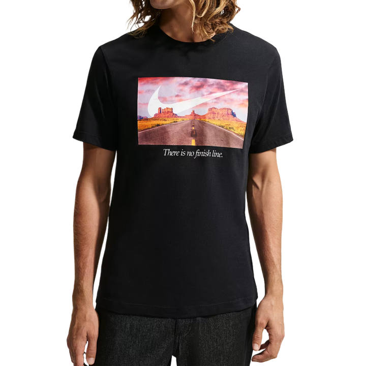 Nike Nike Sportswear T Shirts Men's Black Crew Neck