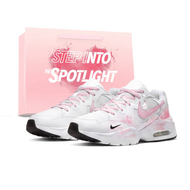 Nike Nike Air Max Fusion Running Shoes Women's Low Top White, Pink
