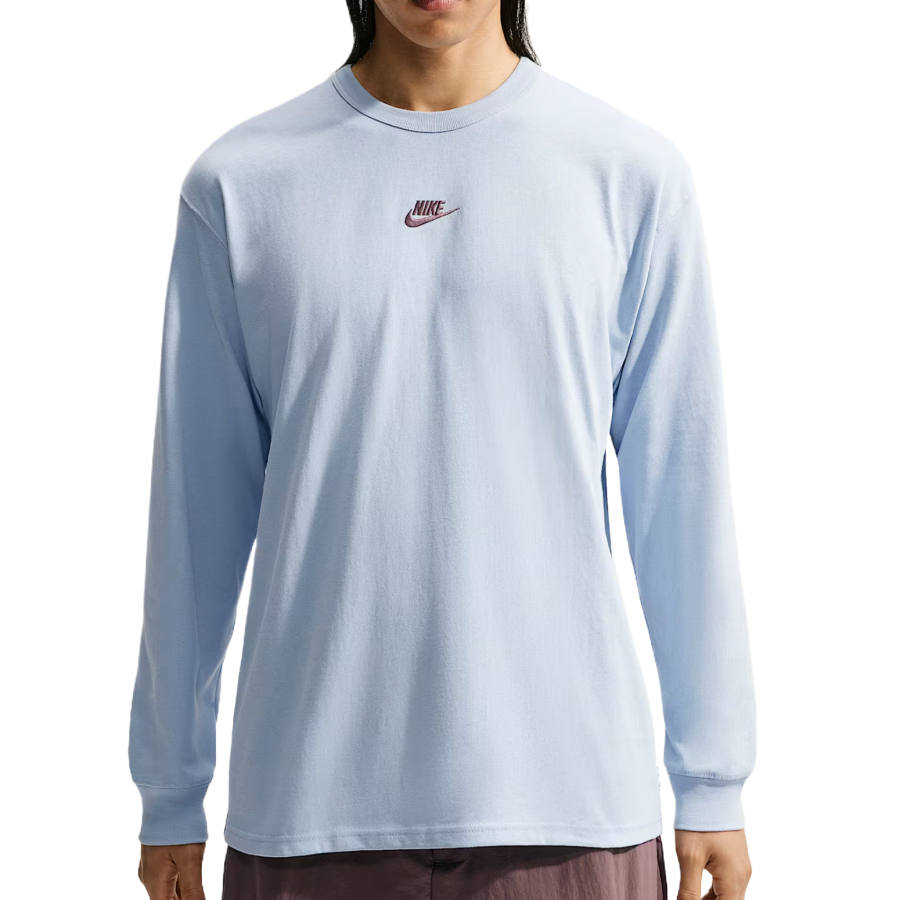 Nike Nike Sportswear T Shirts Men's Light Armory Blue Crew Neck Moderate