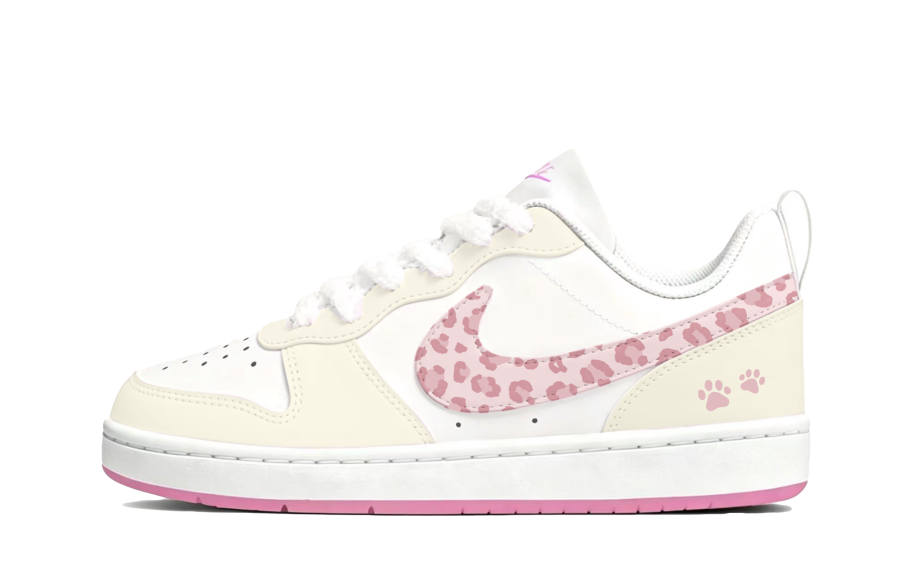 Nike Nike Court Borough Skateboard Shoes Women's Low Top Pink