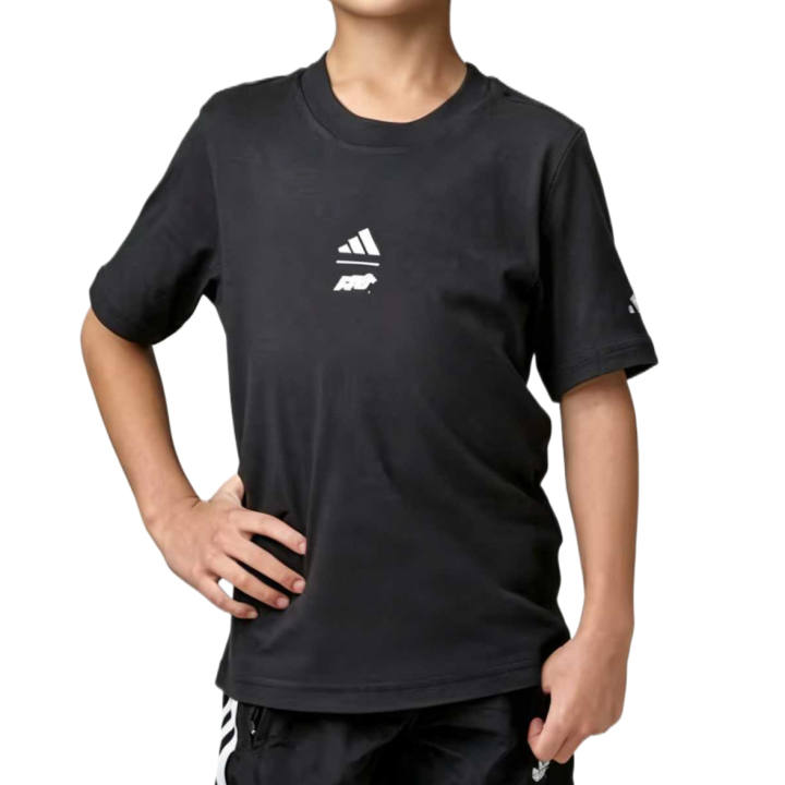 Adidas Adidas Kids T Shirts Crew Neck Moderate Stretch