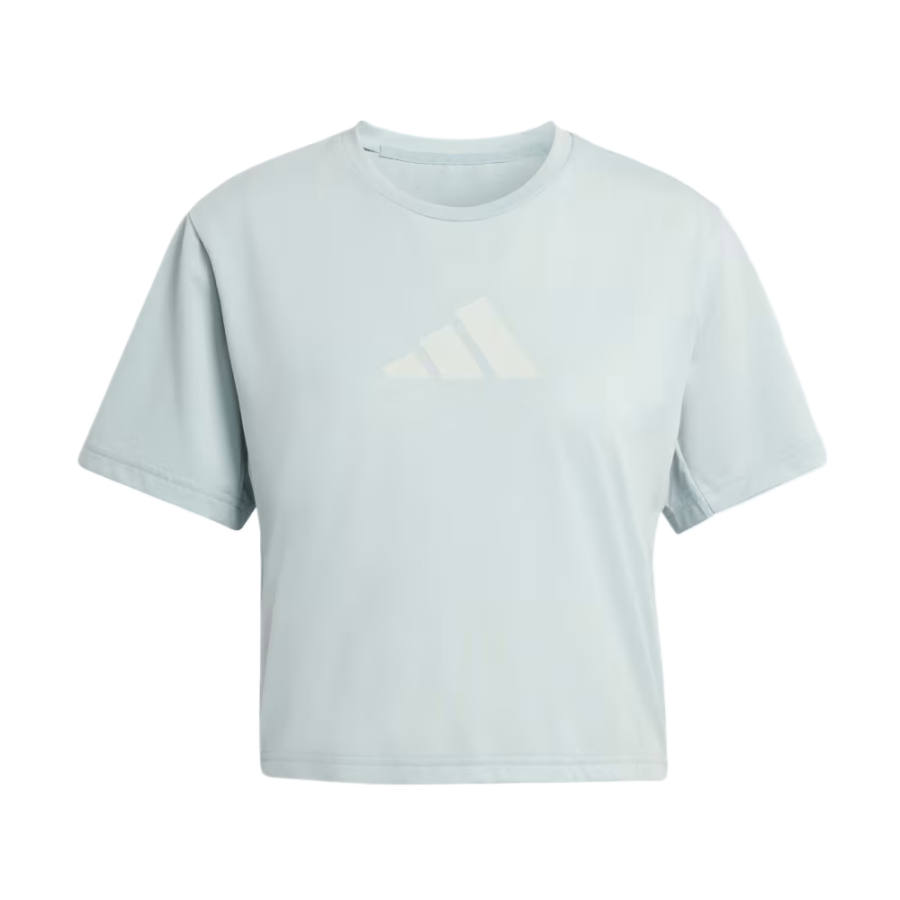 Adidas Adidas ESSENTIALS Fitness Clothing Women's Magical Sage Crew Neck Moderate