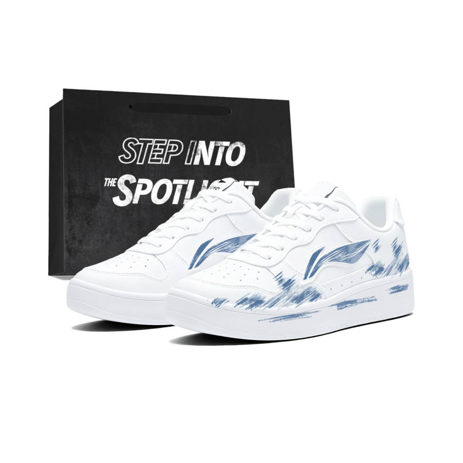 Li-Ning Li Ning Floating Boat Skateboard Shoes Unisex Low Top Blue
