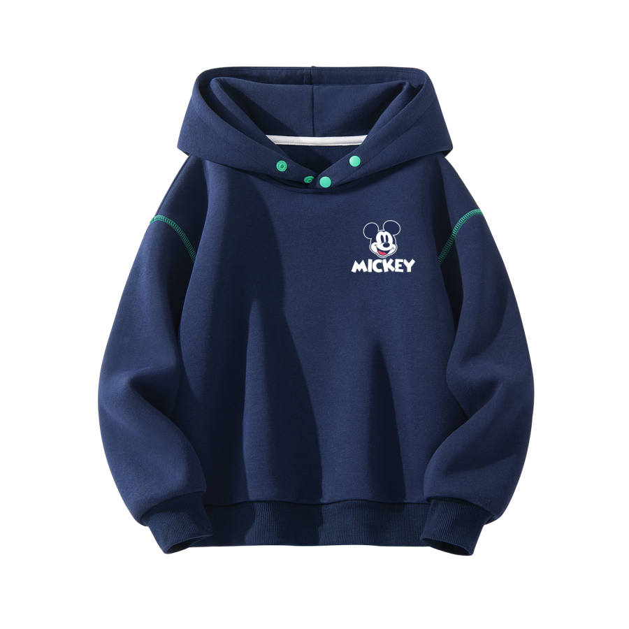 Disney Kids Sweatshirts Hooded Non Detachable Moderate Stretch