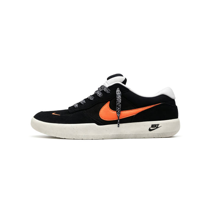 Nike Nike SB Force 58 Skateboard Shoes Unisex Low Top Black, Orange
