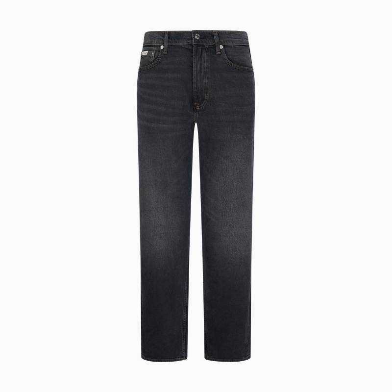 Calvin Klein Jeans Men's F29 Denim Dark Gray Moderate Straight Fit Pants