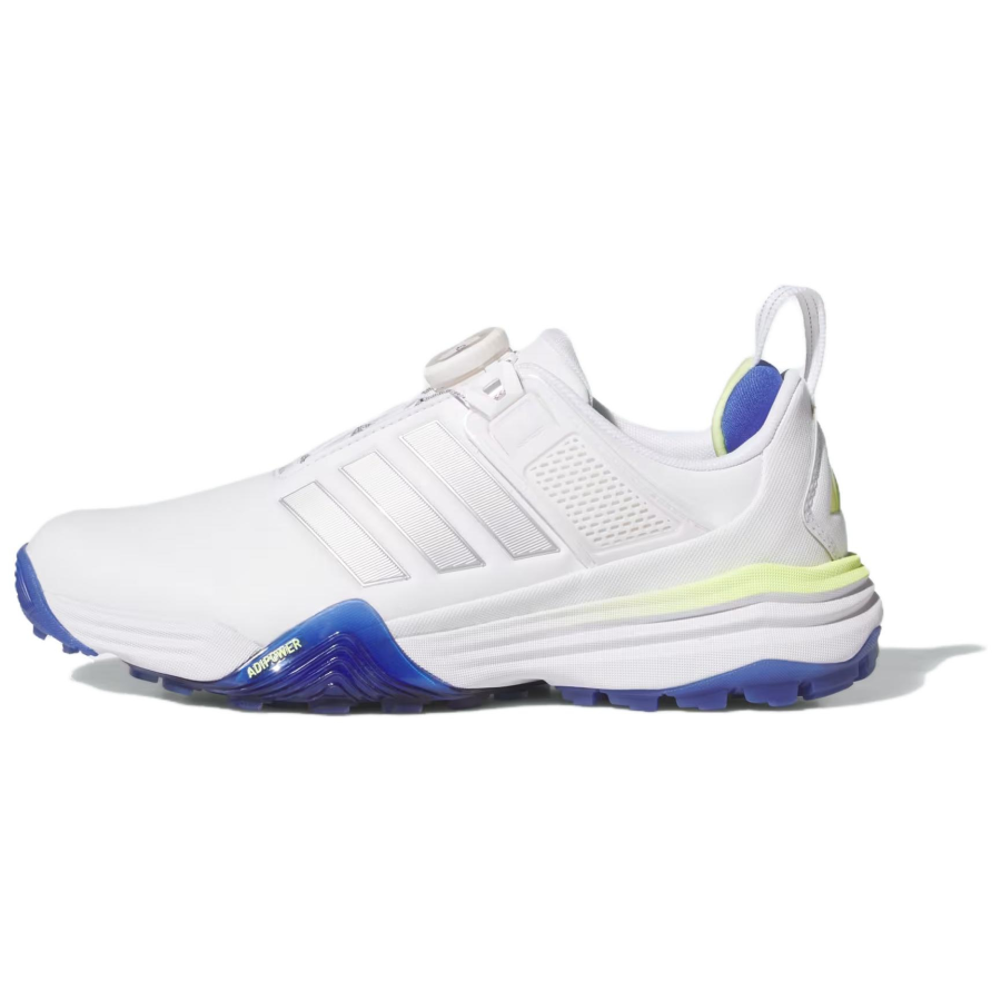 Adidas Adidas ADIPOWER 26 Golf Shoes Women's Low Top Cloud White/Silver Metal/Double Indigo Blue