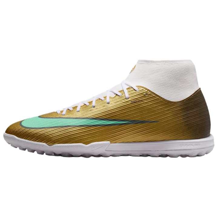 Nike Nike Mercurial Superfly 11 Soccer Shoes Unisex High Top Gold