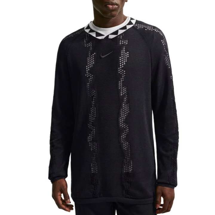 Nike Nike Soccer Jerseys Men's Gothic/Peak White V Neck Moderate