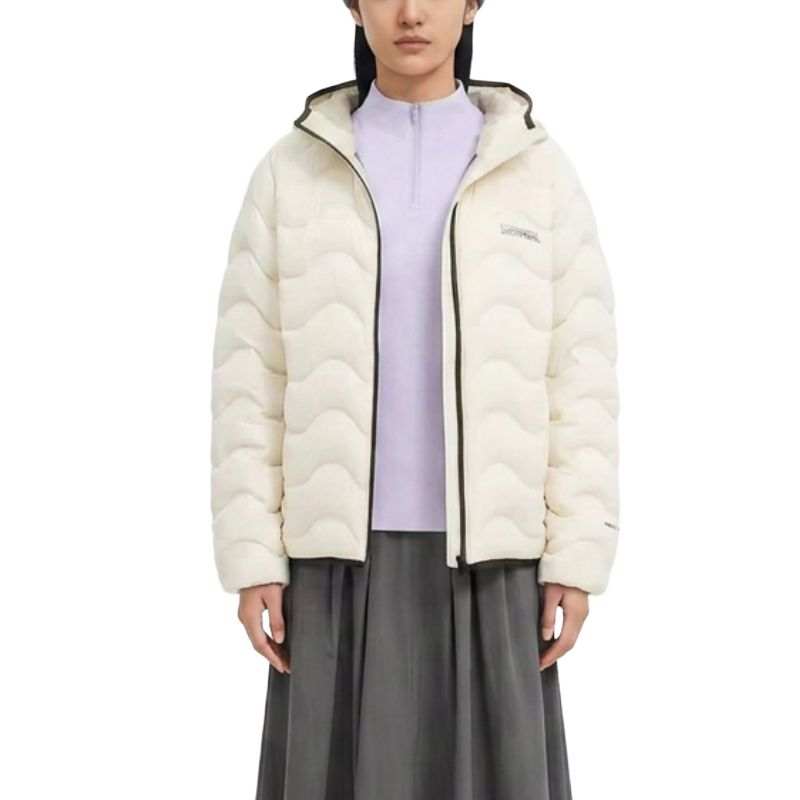 Skechers Down Jackets Unisex Hooded Non Detachable Moderate