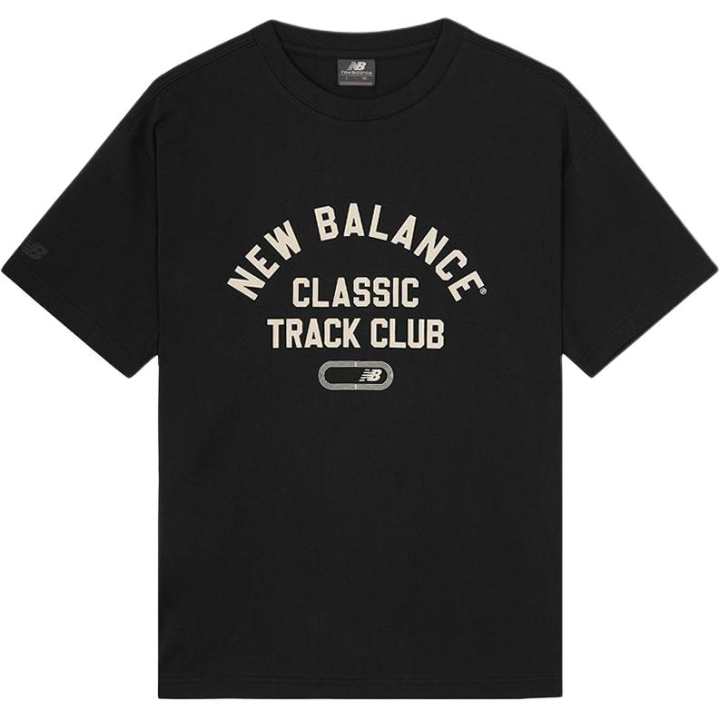 New Balance New Balance T Shirts Unisex Black Crew Neck