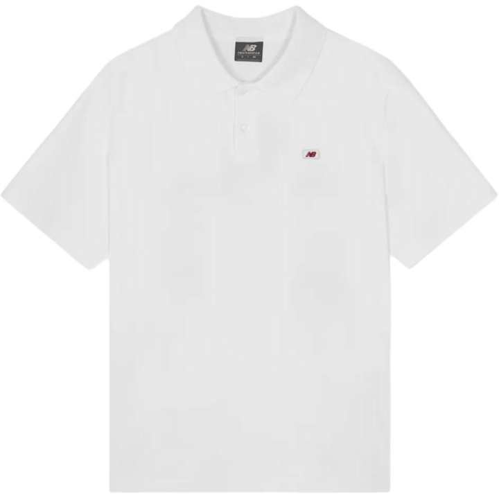 New Balance New Balance Polo Shirts Unisex White Moderate