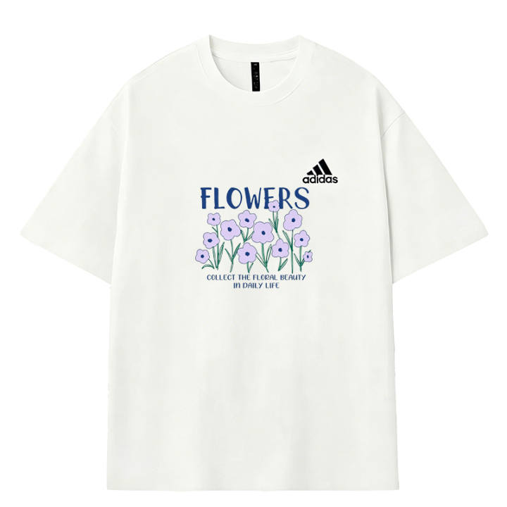 Adidas Adidas MUST HAVES T Shirts Men's White Crew Neck Moderate