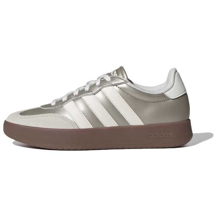 Adidas Adidas BARREDA German Army Trainers Women's Low Top Cyber Metallic/Ecru