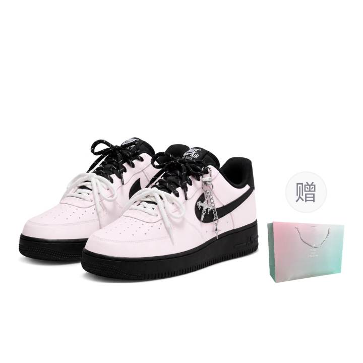 Nike Nike Air Force 1 Skateboard Shoes Unisex Low Top Black
