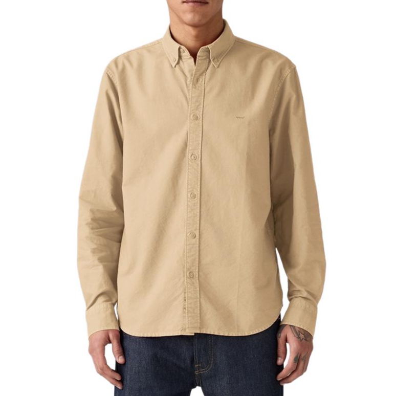 Levis Levis Shirts Men's Light Coffee Moderate