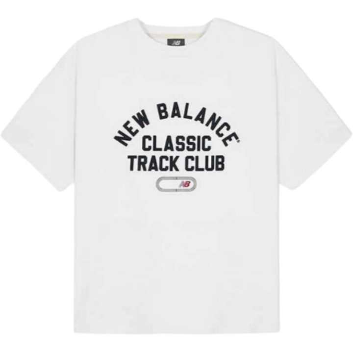 New Balance New Balance T Shirts Unisex White Crew Neck