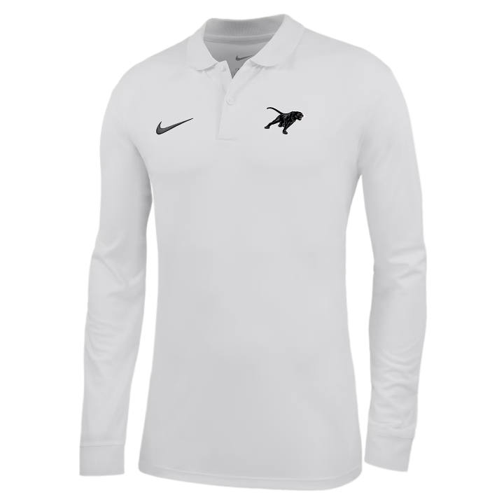Nike Nike Dri Fit College Polo Shirts Men's White Polo Collar Moderate