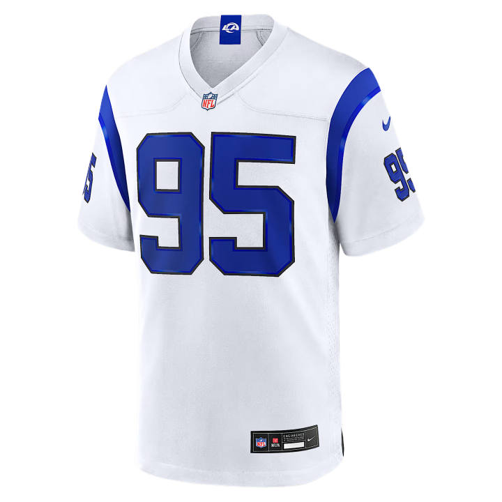 Nike Nike NFL Rugby Jerseys Men's White V Neck Moderate