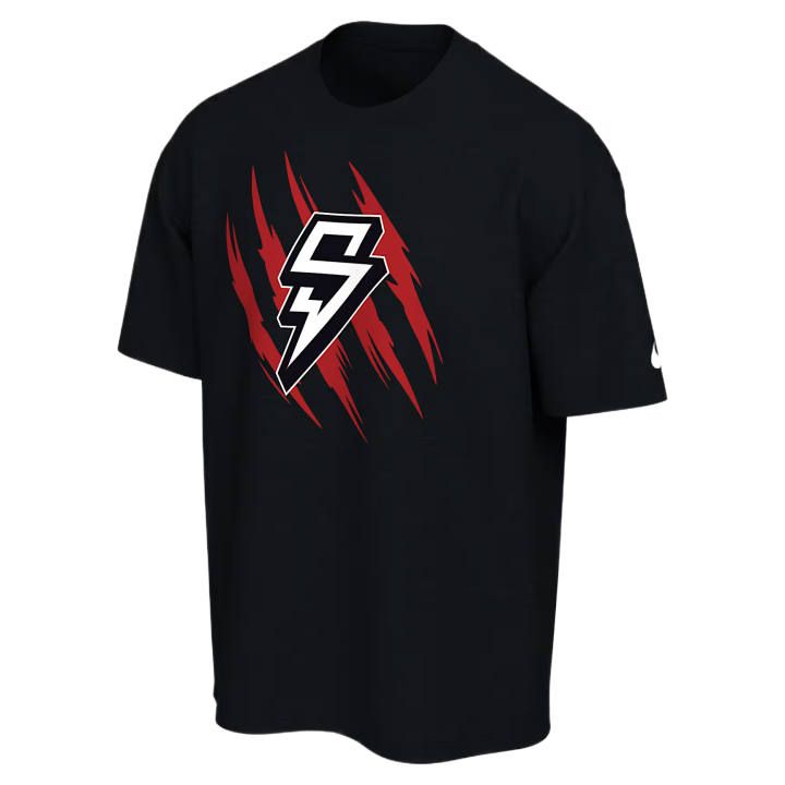 Nike Nike Sportswear T Shirts Men's Black Crew Neck Moderate