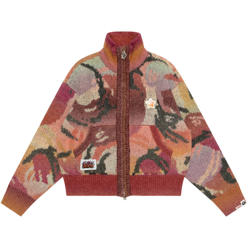 Aape Knitwear Women's Stand Collar Moderate