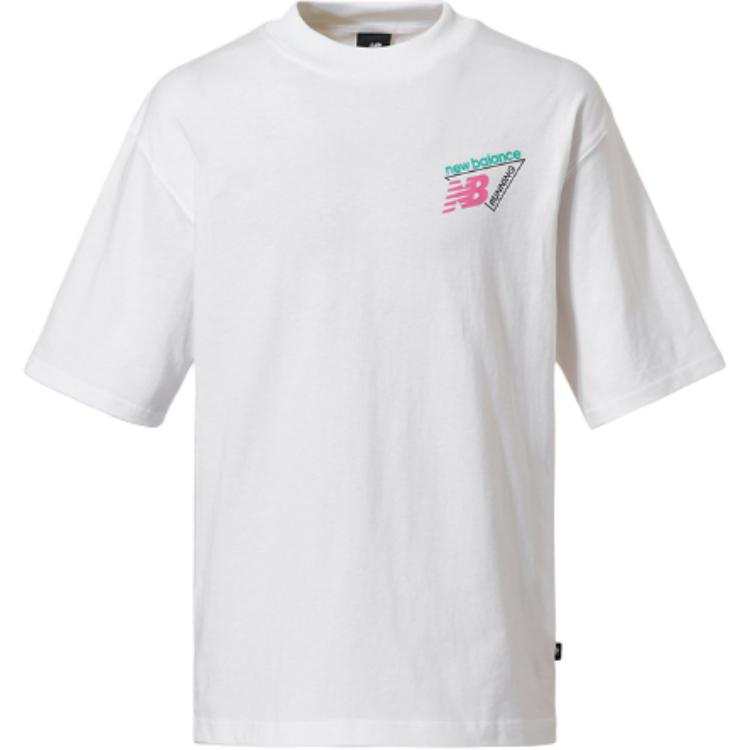 New Balance New Balance T Shirts Men's White Crew Neck