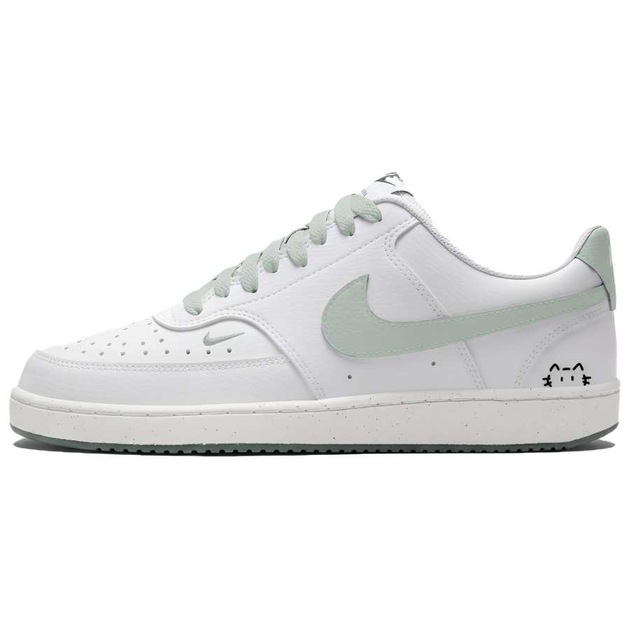 Nike Nike Court Vision Low Skateboard Shoes Women's Low Top White