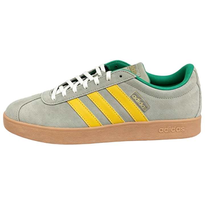 Adidas Adidas Vl Court Classic German Army Trainers Unisex Low Top Gray
