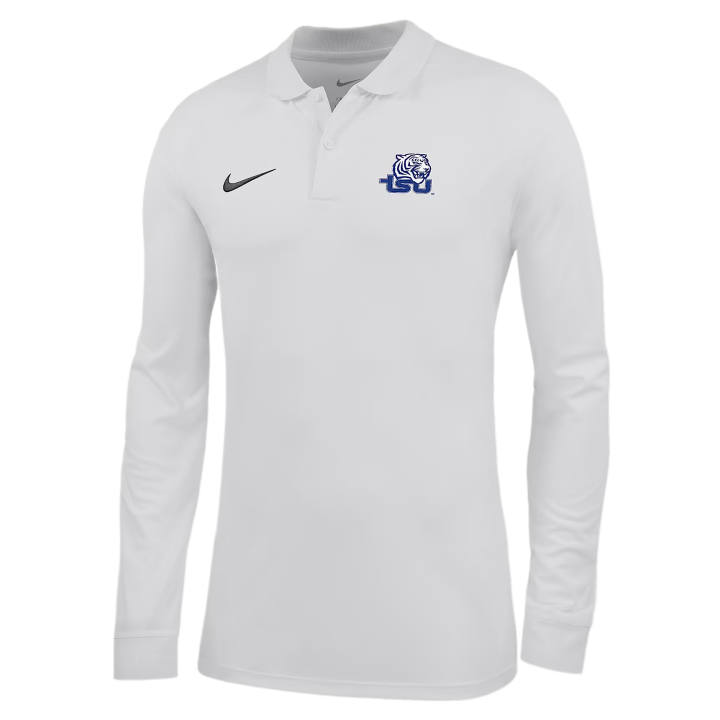 Nike Nike Dri Fit College Polo Shirts Men's White Polo Collar Moderate