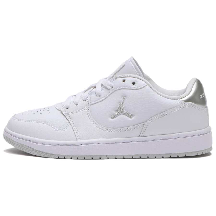 Jordan Jordan COURT CONNECT Basketball Shoes Women's Low Top White/Silver