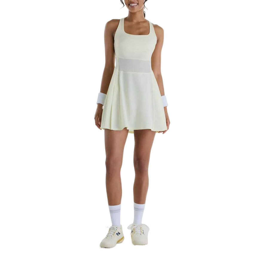 New Balance New Balance Tournament Tennis Skirts Women's Daybreak Light & NB Marine Blue Moderate Short Skirt