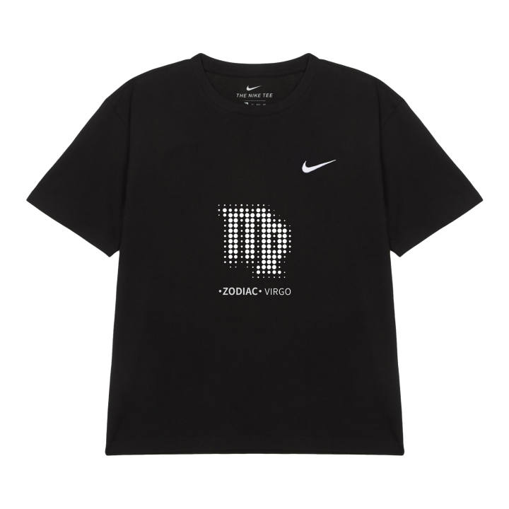 Nike Nike Sportswear T Shirts Unisex Black Crew Neck Moderate Straight Fit
