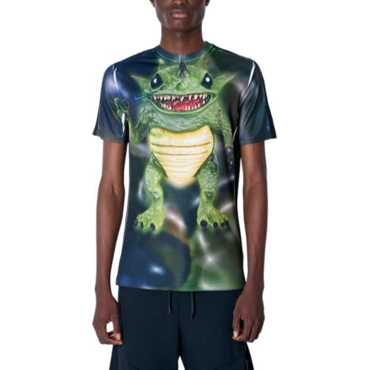 Nike Nike X YAKU T Shirts Men's Green Crew Neck