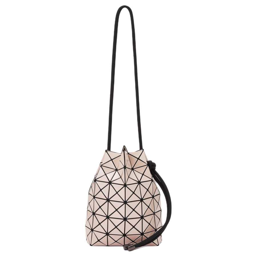 ISSEY MIYAKE Prism Polyester Crossbody Bags Women's Beige