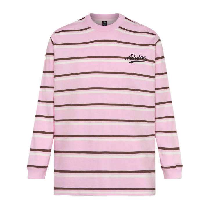Adidas Adidas T Shirts Unisex Clear Pink Crew Neck Moderate