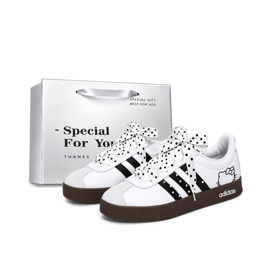Adidas Adidas VL COURT 2.0 German Army Trainers Women's Low Top Black