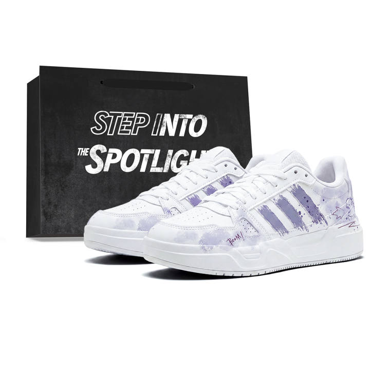 Adidas Adidas LITE BALLER Skateboard Shoes Unisex Low Top White