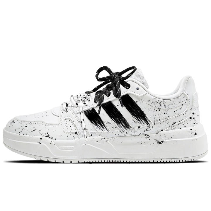 Adidas Adidas LITE BALLER Skateboard Shoes Unisex Low Top White