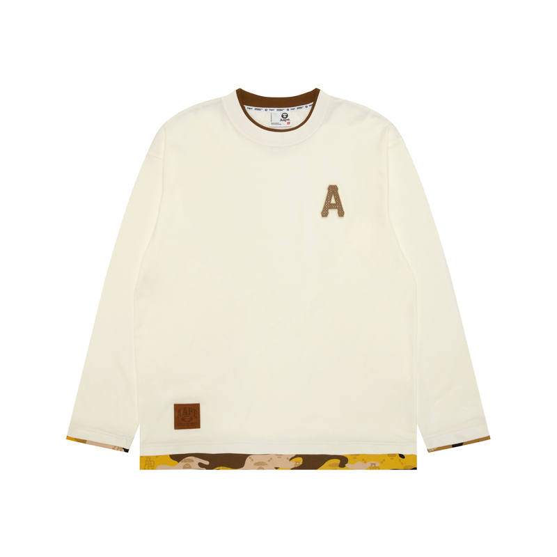 Aape T Shirts Men's Crew Neck Moderate Straight Fit
