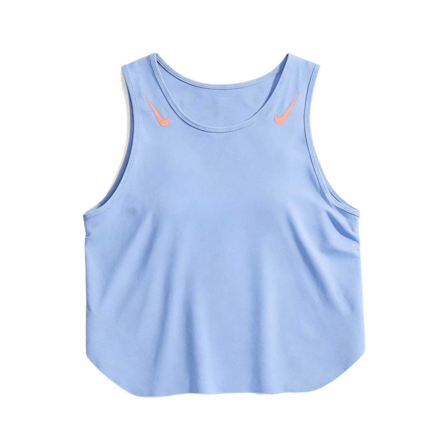 Nike Nike AEROSWIFT Running Tank Tops Women's Aluminum/Atomic Powder Crew Neck