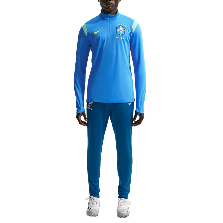 Nike Nike Soccer Jerseys Men's Light Photo Blue/Light Mint Green/Midwest Gold Stand Collar